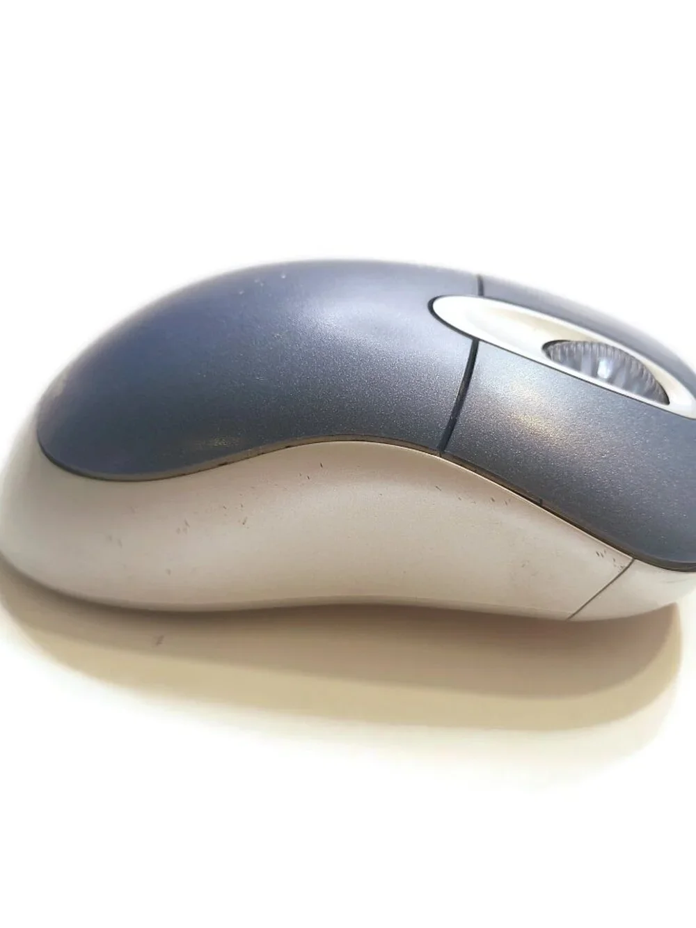 Microsoft Optical USB Mouse Blue PS/2 Compatible Model X08-72983 Tested WORKS